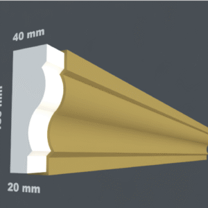 Prozorska ukrasna lajsna 15 cm (P15U1)